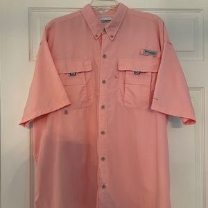 Mens Columbia PFG Short Sleeve Shirt
